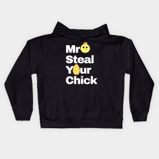 Easter Boys Toddlers Mr Steal Your Chick Funny Spring Humor Kids Hoodie